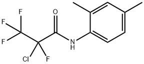 2-chloro-N-(2,4-dimethylphenyl)-2,3,3,3-tetrafluoropropanamide Struktur