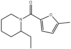 (2-ethylpiperidin-1-yl)-(5-methylfuran-2-yl)methanone Struktur