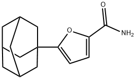 5-(1-adamantyl)furan-2-carboxamide Struktur