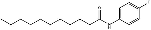 N-(4-fluorophenyl)undecanamide Struktur