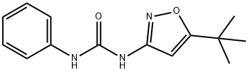 1-(5-tert-butyl-1,2-oxazol-3-yl)-3-phenylurea Struktur