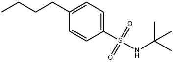 N-tert-butyl-4-butylbenzenesulfonamide Struktur