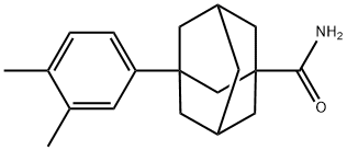 3-(3,4-dimethylphenyl)adamantane-1-carboxamide Struktur