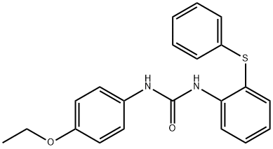 1-(4-ethoxyphenyl)-3-(2-phenylsulfanylphenyl)urea Struktur