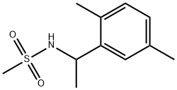 N-[1-(2,5-dimethylphenyl)ethyl]methanesulfonamide Struktur