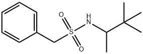 N-(3,3-dimethylbutan-2-yl)-1-phenylmethanesulfonamide Struktur