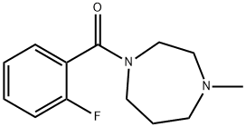 (2-fluorophenyl)-(4-methyl-1,4-diazepan-1-yl)methanone Struktur