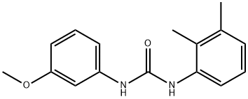 1-(2,3-dimethylphenyl)-3-(3-methoxyphenyl)urea Struktur