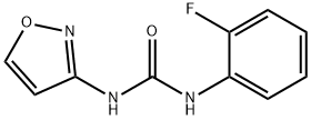 1-(2-fluorophenyl)-3-(1,2-oxazol-3-yl)urea Struktur