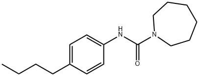 N-(4-butylphenyl)azepane-1-carboxamide Struktur