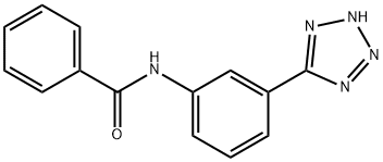 N-[3-(2H-tetrazol-5-yl)phenyl]benzamide Struktur