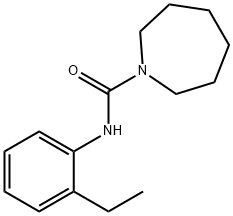 N-(2-ethylphenyl)azepane-1-carboxamide Struktur