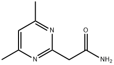 2-(4,6-dimethylpyrimidin-2-yl)acetamide Struktur