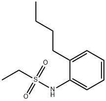 N-(2-butylphenyl)ethanesulfonamide Struktur