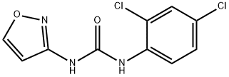 1-(2,4-dichlorophenyl)-3-(1,2-oxazol-3-yl)urea Struktur