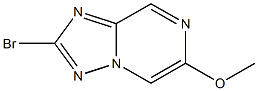 2-Bromo-6-methoxy-[1,2,4]triazolo[1,5-a]pyrazine Struktur