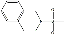 2-methylsulfonyl-3,4-dihydro-1H-isoquinoline Struktur