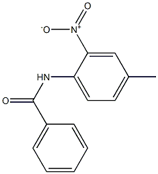 N-(4-methyl-2-nitrophenyl)benzamide Struktur