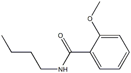 N-butyl-2-methoxybenzamide Struktur