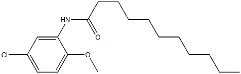 N-(5-chloro-2-methoxyphenyl)undecanamide