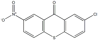 2-chloro-7-nitrothioxanthen-9-one Struktur