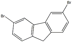 3,6-dibromo-9H-fluorene Struktur