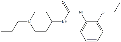 1-(2-ethoxyphenyl)-3-(1-propylpiperidin-4-yl)urea Struktur