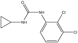 1-cyclopropyl-3-(2,3-dichlorophenyl)urea Struktur