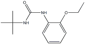 1-tert-butyl-3-(2-ethoxyphenyl)urea Struktur