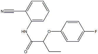 N-(2-cyanophenyl)-2-(4-fluorophenoxy)butanamide