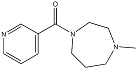 (4-methyl-1,4-diazepan-1-yl)-pyridin-3-ylmethanone Struktur