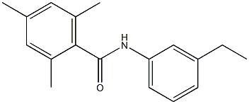 N-(3-ethylphenyl)-2,4,6-trimethylbenzamide Struktur