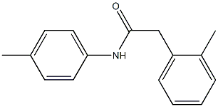 2-(2-methylphenyl)-N-(4-methylphenyl)acetamide Struktur