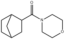 3-bicyclo[2.2.1]heptanyl(morpholin-4-yl)methanone Struktur