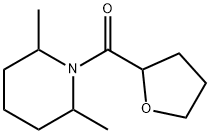 (2,6-dimethylpiperidin-1-yl)-(oxolan-2-yl)methanone Struktur