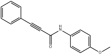 N-(4-methoxyphenyl)-3-phenylprop-2-ynamide Struktur