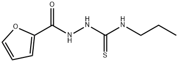 1-(furan-2-carbonylamino)-3-propylthiourea Struktur