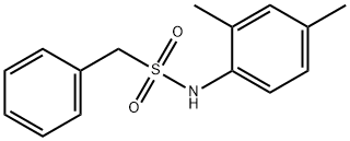 N-(2,4-dimethylphenyl)-1-phenylmethanesulfonamide Struktur