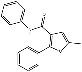 5-methyl-N,2-diphenylfuran-3-carboxamide Struktur