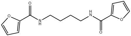 N-[4-(furan-2-carbonylamino)butyl]furan-2-carboxamide Struktur