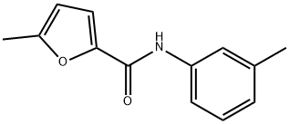 5-methyl-N-(3-methylphenyl)furan-2-carboxamide Struktur