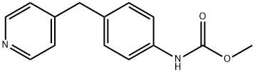 methyl N-[4-(pyridin-4-ylmethyl)phenyl]carbamate Struktur