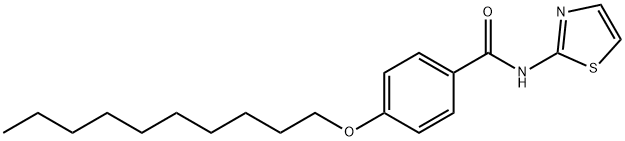 4-decoxy-N-(1,3-thiazol-2-yl)benzamide Struktur