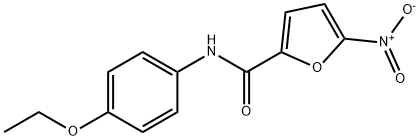 N-(4-ethoxyphenyl)-5-nitrofuran-2-carboxamide Struktur