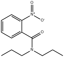 2-nitro-N,N-dipropylbenzamide Struktur