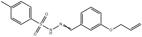 4-methyl-N-[(E)-(3-prop-2-enoxyphenyl)methylideneamino]benzenesulfonamide Struktur