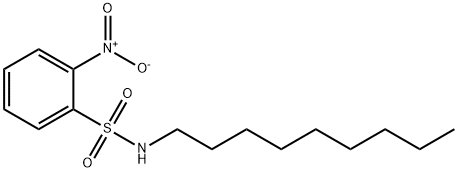 2-nitro-N-nonylbenzenesulfonamide Struktur