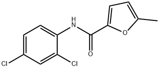 N-(2,4-dichlorophenyl)-5-methylfuran-2-carboxamide Struktur