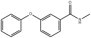 N-methyl-3-phenoxybenzamide Struktur