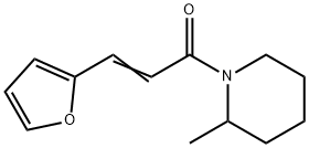 (E)-3-(furan-2-yl)-1-(2-methylpiperidin-1-yl)prop-2-en-1-one Struktur